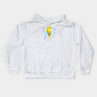 Yellow Parakeet Kids Hoodie